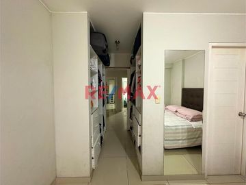 Departamento Con Terraza Y Dos Cómodas Habitaciones Cerca De Wong De Chacarilla En San Borja