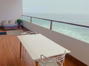 PRECIOSO DPTO FRENTE AL MAR EN PUNTA HERMOSA