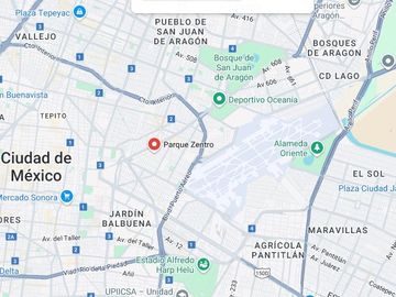 DEPARTAMENTO EN PARQUE ZENTRO, MOCTEZUMA II SECCION