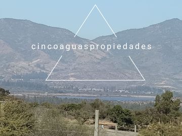 Parcela con maravillosa vista y con un gran precio en Catapilco, Zapallar