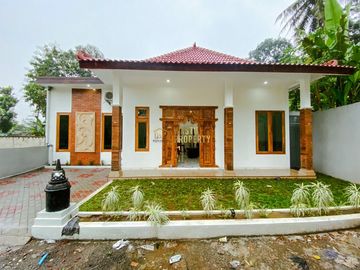 RUMAH ETNIK SIAP BANGUN, DI PEDESAAN ASRI DEKAT CANDI BOROBUDUR