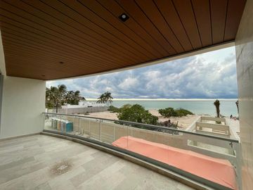 DEPARTAMENTO FRENTE AL MAR CHELEM YUC.