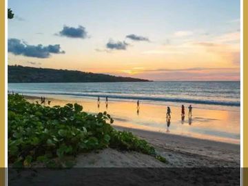 Tanah pemandangan laut dan airport dijual