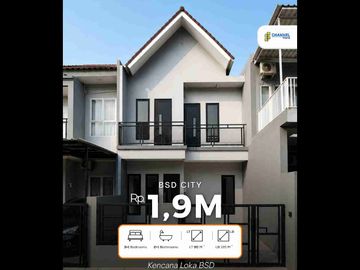 Jual Cepat Rumah 2 Lantai SHM Kencana Loka BSD, An