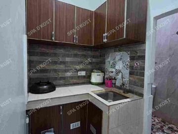 Sewa kontrakan Bulana Rumah tipe 35 studio SPA D'KOST sentosa sidomulyo Barat Pekanbaru