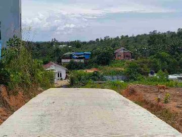DIJUAL TANAH KAVLING 396 M2  JALAN MASUK DEPAN POLDA