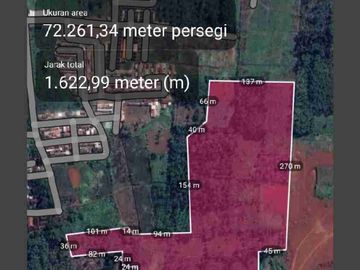Tanah ploting kuning di batang cocok buat perumahan