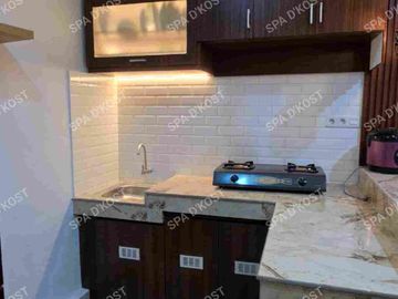Sewa Rumah Kontrakan bulanan tipe 65  Deluxe Studio Full Perabotan SPA D'KOST sidomulyo Barat Pekanbaru