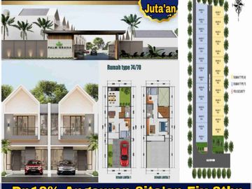 Rumah 2 Lantai Dalam Cluster Hadap Timur Di Kayu Gede 2 Paku Jaya Banyak Bonus Nya