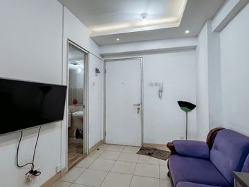 apartemen greenbay pluit 2br semi furnish, sewa murah!