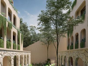 Luminoso Departamento en Venta en Tulum con Equipamiento Completo y Seguridad
