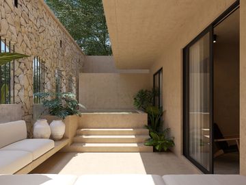 Luminoso Departamento en Venta en Tulum con Equipamiento Completo y Seguridad