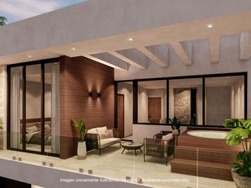 Villa en Venta en Tulum con Hermosa Piscina y Jardín
