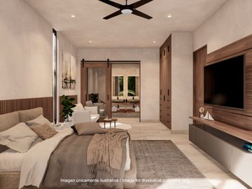 Villa en Venta en Tulum con Hermosa Piscina y Jardín