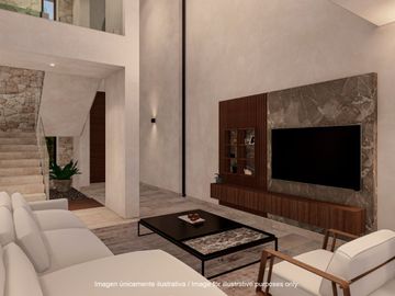 Villa en Venta en Tulum con Hermosa Piscina y Jardín
