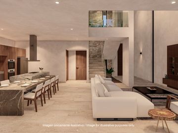 Villa en Venta en Tulum con Hermosa Piscina y Jardín