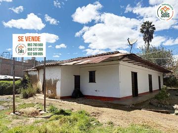 SOLÍS VENDE TERRENO CON AGUA TERMAL, EN LOS BAÑOS DEL INCA, CAJAMARCA. (PRECIO EN DÓLARES) (310)