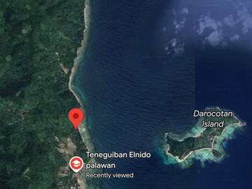 Commercial Beachfront Lot in El Nido Palawan for Resort Development 4,722 sqm