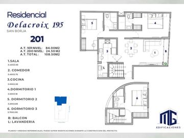 Pre Venta de Departamentos Flat y Duplex de 2 y 3 Dormitorios