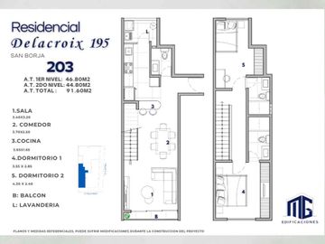 Pre Venta de Departamentos Flat y Duplex de 2 y 3 Dormitorios