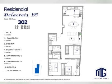 Pre Venta de Departamentos Flat y Duplex de 2 y 3 Dormitorios