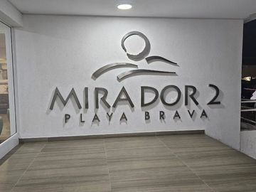 Vendo depto en primera línea, 1 dormitorio, Edificio Mirador de Playa Brava 2