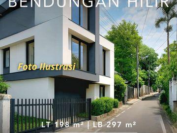 RUMAH DIJUAL BENDUNGAN HILIR JAKARTA PUSAT