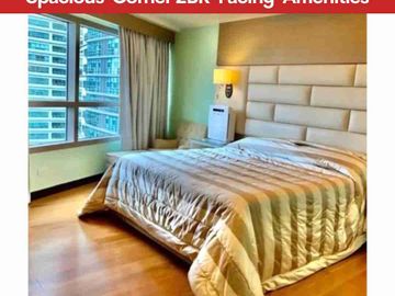 THE RESIDENCES AT GREENBELT Spacious Corner 2BR Facing Amenities