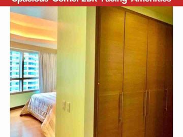 THE RESIDENCES AT GREENBELT Spacious Corner 2BR Facing Amenities