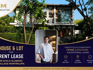 Premium House & Lot for Lease in Ayala Alabang Village Muntinlupa City