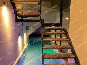 Loft en venta amueblado y equipado en región 15 con alberca