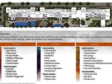 1 BEDROOM WITH PARKING IN GALLERIA RESIDENCES CEBU