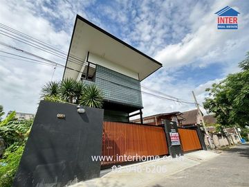 2-storey home office, 94 sq w., Soi Nakniwat 37, near Central Eastville, Soi Nakniwat 37, Intersection 1-4, Lat Phrao Road, Nakniwat Road, Lat Phrao D
