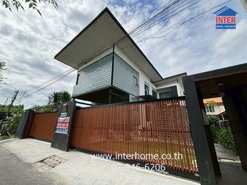 2-storey home office, 94 sq w., Soi Nakniwat 37, near Central Eastville, Soi Nakniwat 37, Intersection 1-4, Lat Phrao Road, Nakniwat Road, Lat Phrao D