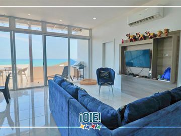 En Venta: Departamento Esquinero con Vista Al Mar en Manta