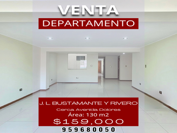 VENTA DEPARTAMENTO EN ADEPA - JOSE LUIS BUSTAMANTE Y RIVERO