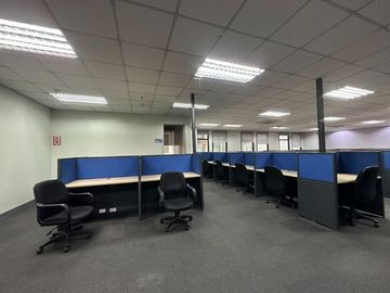 For Lease in BGC Move- In Ready Furnished Office Space with 82 Workstations in a BPO Set- Up