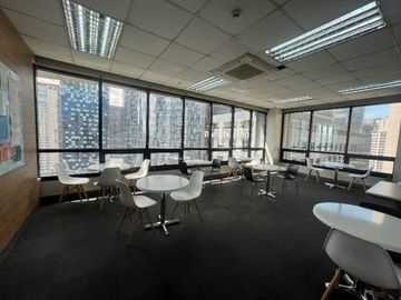 For Lease in BGC Move- In Ready Furnished Office Space with 82 Workstations in a BPO Set- Up