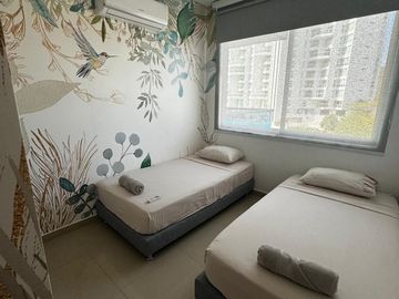 HERMOSO APARTAMENTO CON PERMISO DE RENTA VISTA AL MAR - SAMARIA