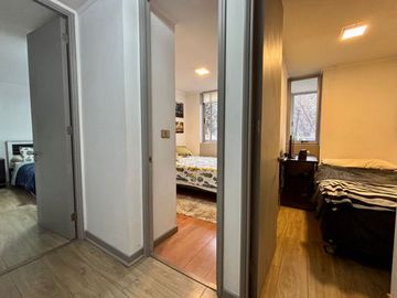 Se Vende Moderno Departamento 3d+2b+estac+bod. Ñuñoa, Metro Villa Frei