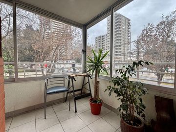 Se Vende Moderno Departamento 3d+2b+estac+bod. Ñuñoa, Metro Villa Frei