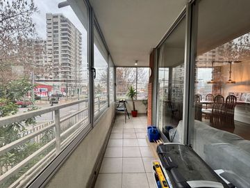 Se Vende Moderno Departamento 3d+2b+estac+bod. Ñuñoa, Metro Villa Frei