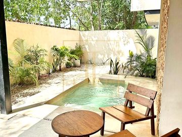 Departamento en Venta · Aldea Zama, Tulum - Ubicación estratégica y excelente oportunidad de inversión
