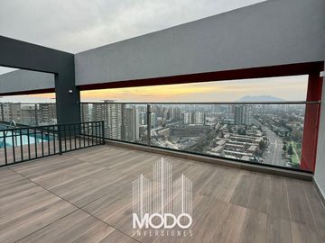 SE ARRIENDO DEPARTAMENTO TIPO HOME ESTUDIO. NUÑOA.