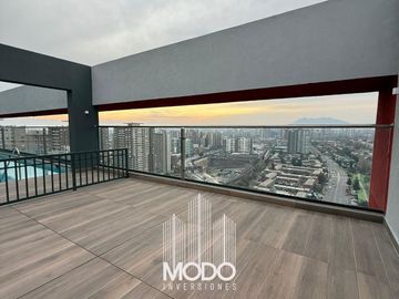 SE ARRIENDO DEPARTAMENTO TIPO HOME ESTUDIO. NUÑOA.