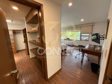 Departamento en Renta en Polanco 2R/2.5B/1E - Amueblado - Balcón - 110m2