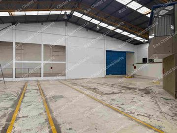 Bodega Industrial de 1890 m2 San Pedro Cholula  con anden y Transformador Instalado