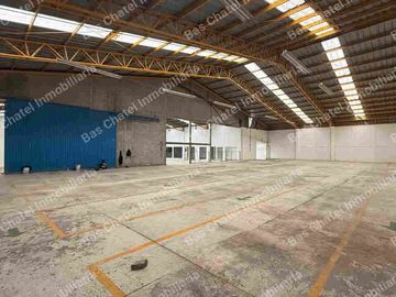 Bodega Industrial de 1890 m2 San Pedro Cholula  con anden y Transformador Instalado