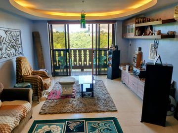 Spacious 1BR Fully Furnished Condo in Crosswinds | Luxury Swiss Resort in Tagaytay (option to convert back to 2BR)