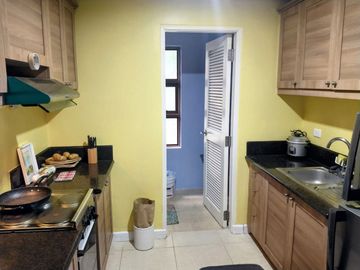 Spacious 1BR Fully Furnished Condo in Crosswinds | Luxury Swiss Resort in Tagaytay (option to convert back to 2BR)
